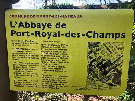 2019-04 Port-Royal Isabelle T, détail sortie