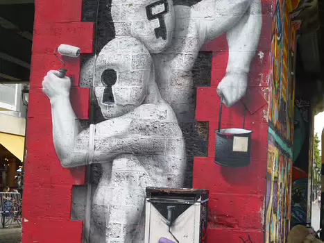 2019-08 De Stalingrad à Pantin Dominique F, détail sortie