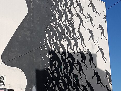 2021-03 Street Art (Paris 13ème) Céline F, détail sortie