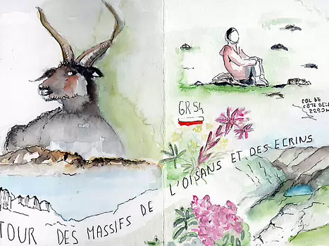 2021-07 Oisans et Ecrins Détail sortie