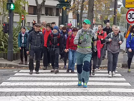 2021-11 Tour de Paris (GR75) Céline F, détail sortie