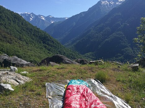 2022-05 Ariège Isabelle P, détail sortie