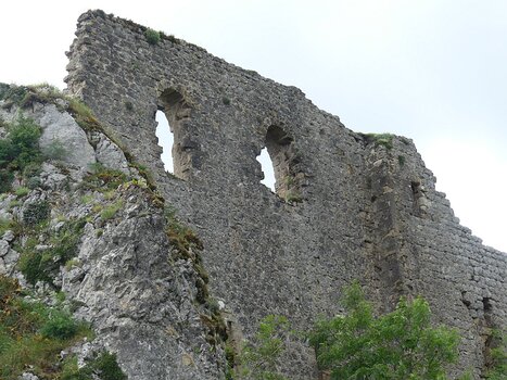 2022-05 Ariège - Bonshommes Christian D, détail sortie