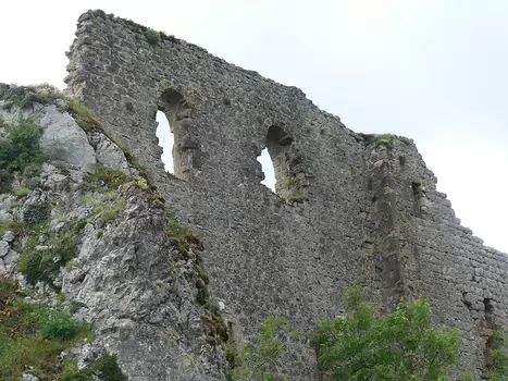 2022-05 Ariège - Bonshommes Christian D, détail sortie