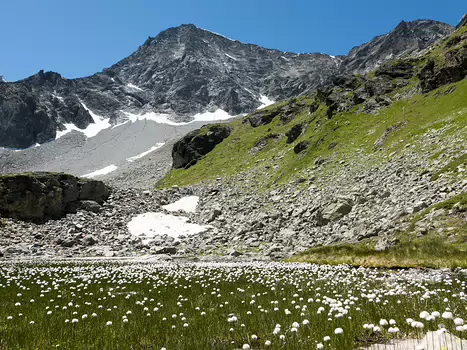 2022-07 Zinal Xavier L, détail sortie