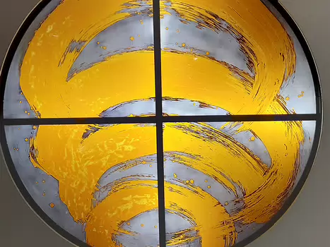 2022-09 Nogent sur Seine Catherine F, détail sortie