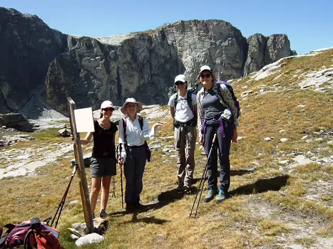 2023-08 Haute Maurienne Christophe D, détail sortie