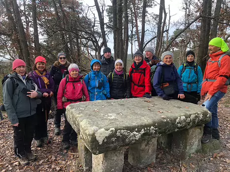 2023-12 Montigny-sur-Loing Isabelle T, détail sortie