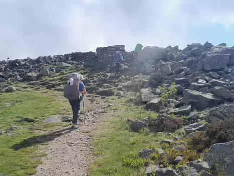 2024-05 Monts du Pilat Pascal B, détail sortie