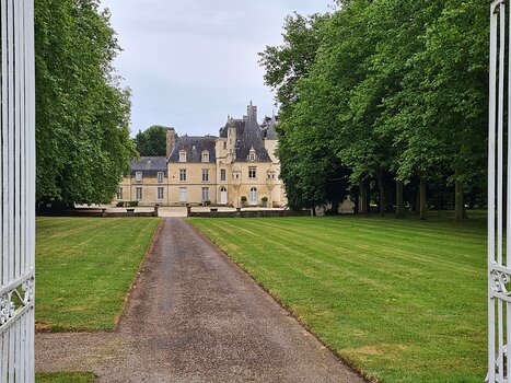 2024-06 Ouistreham Claire B, détail sortie