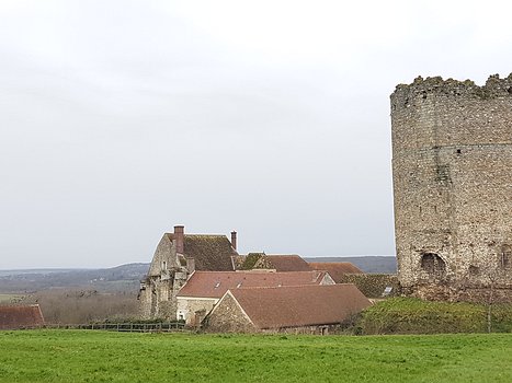 2024-12 Coignières Isabelle Pa, Xavier G, détail sortie