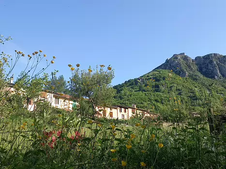 2025-05 Sentier cathare Hélène B, détail sortie