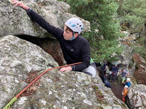 2025-09 Atelier rando alpine Alin I, Baptiste M, Renaud T, détail sortie