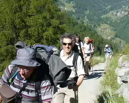 P1010302 4ème jour. Départ de Zermatt.