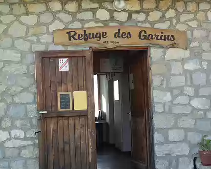 020 Arrivée au refuge des Garins,