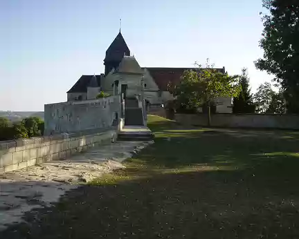 029 Eglise Saint Sauveur vue intra muros