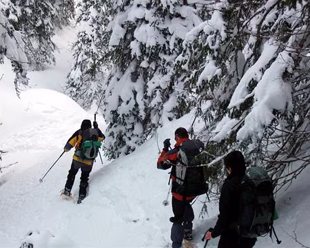 032 La seule photo qui a pu être prise lors des 300m de dénivelées descente