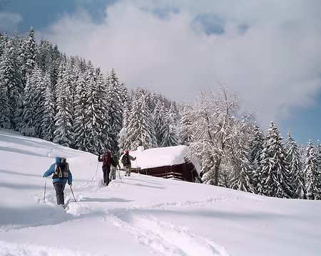 18 Mais les chalets sont accueillants
