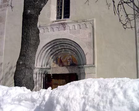 46 l’église est dans la neige
