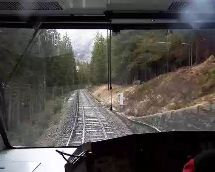 018 2ème jour. Passage en Suisse avec le Mont Blanc Express.