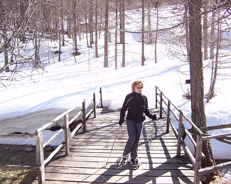 13a Nonchalance, en allant vers le Lac Vert.