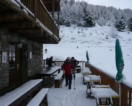 502 Départ du gîte de Souliers.