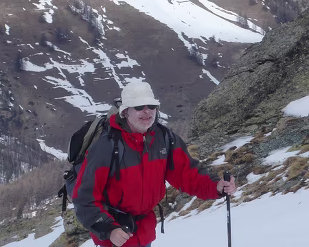 599 Arrivée au col sous le pic de Cascavalier.