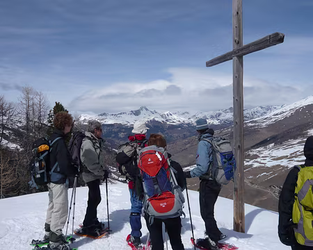 617 Croix du Curlet au dessus de Saint-Véran.