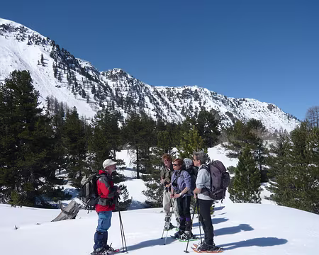 709 Pause au dessus du Riou Vert.