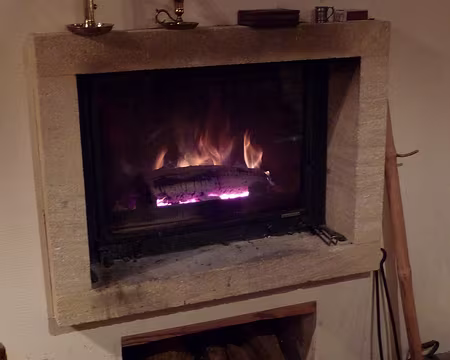 048 Un bon feu de bois au retour, c'est encore mieux !