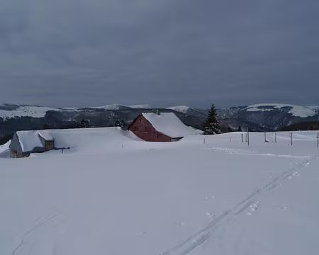 106 Vue sur le Kastelberg, le Rainkopf, le Rothenbachkopf et le Batteriekopf, de l'autre côté de la vallée de la Thur, où nous étions la veille.