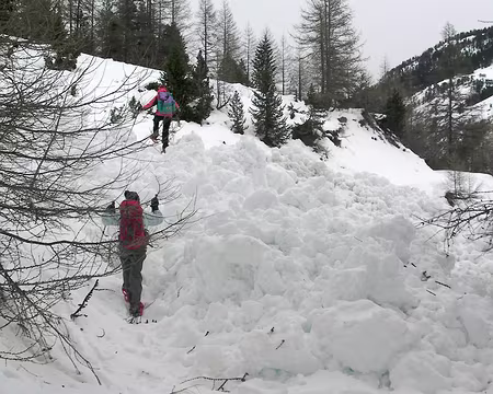 PXL012a Le ravin de l'avalanche et son avalanche 