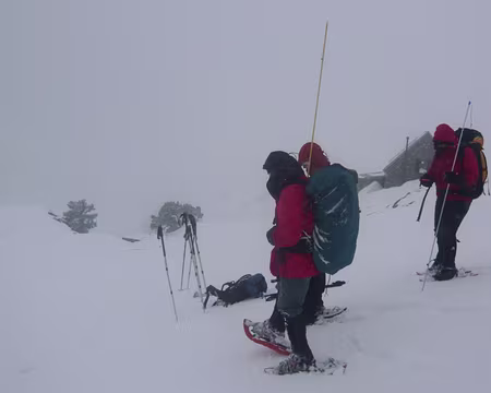 PXL031 Finalement, ce sera exercice d'Arva devant le refuge...