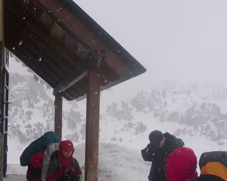PXL045 Jour 5, départ de Colomers sous la neige