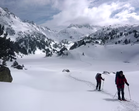 PXL049 Après le passage sur le lac Long, notre longue trace.