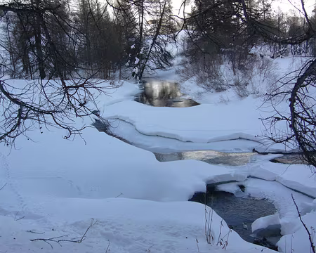 PXL009 Nous quittons la vallée de la Clarée pour entamer la montée vers le vallon de Buffère.