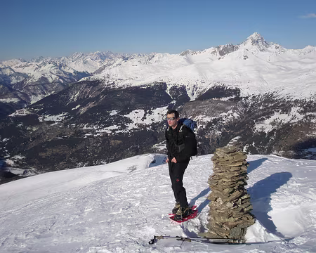 P1220009 Arrivée sur la crête de Mourre Froid