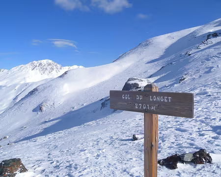 Col du Longet, au départ de Fontgillarde