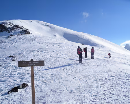 Col du Longet, au départ de Fontgillarde