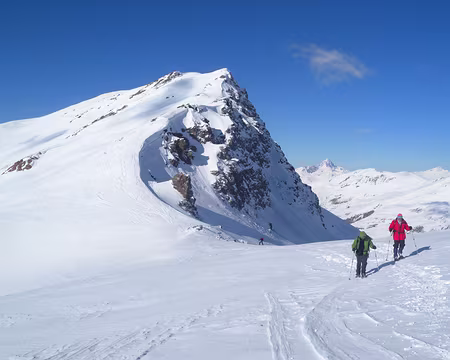 Pic Traversier, depuis le col de Longet