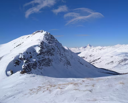 Col du Longet, au départ de Fontgillarde CVue sur le Pic Traversier