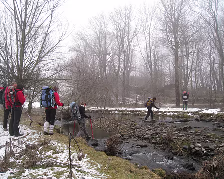 018 3ème jour. Traversée à gué du Gage.