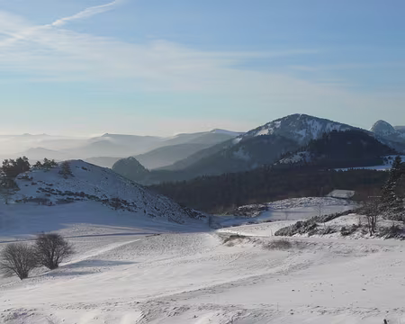 070 5ème jour. Paysage du matin. La tempête est passée, le soleil nous promet...