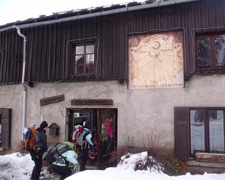 022 Arrivée au Chalet Alpage Tangente