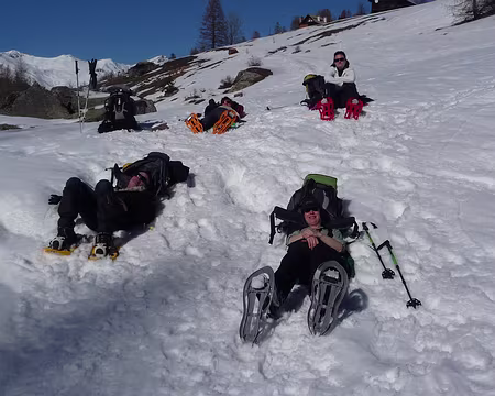 069 Une sièste dans la neige !!!