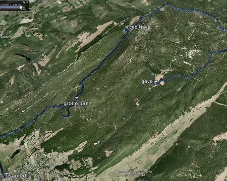 0-samedi Samedi 18km +555 -809, départ du plateau de Géve, retour Autrans