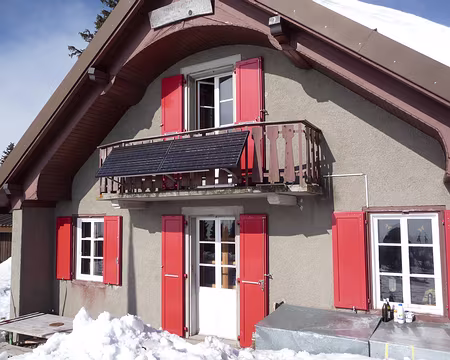 034 Le refuge du Cunay Club Alpin Suisse (1609)