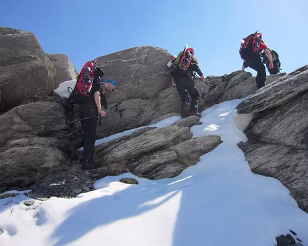 018 Montée sur la Sierra Custodia.