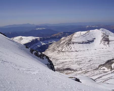 045 Dans la descente, coup d'œil vers le canyon d'Ordessa.