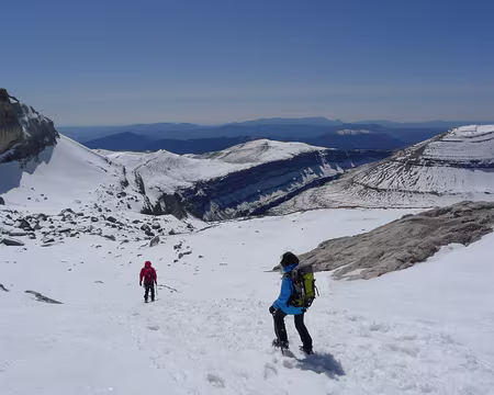 050 Le canyon d'Ordessa sous la neige. Superbe paysage !